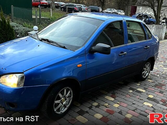 Синий ВАЗ Kalina, объемом двигателя 1.6 л и пробегом 253 тыс. км за 1299 $, фото 3 на Automoto.ua