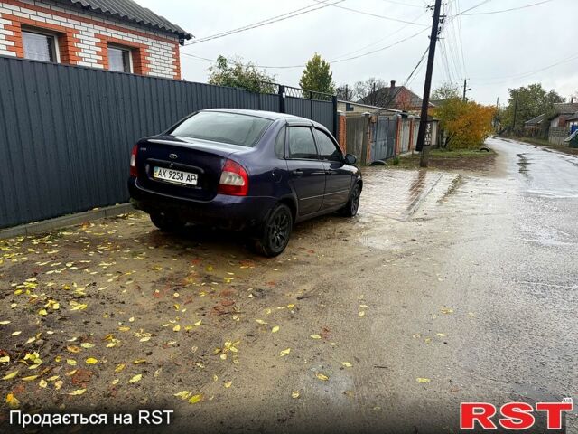 Синий ВАЗ Kalina, объемом двигателя 1.6 л и пробегом 77 тыс. км за 1800 $, фото 3 на Automoto.ua