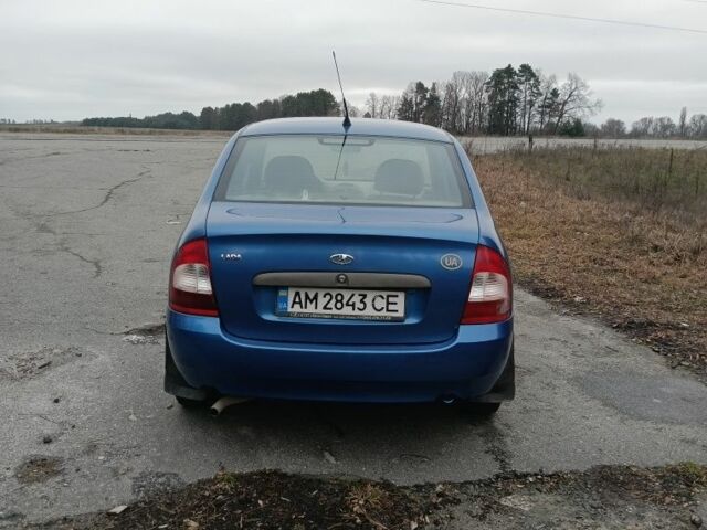 Синий ВАЗ Калина, объемом двигателя 1.6 л и пробегом 265 тыс. км за 2100 $, фото 5 на Automoto.ua