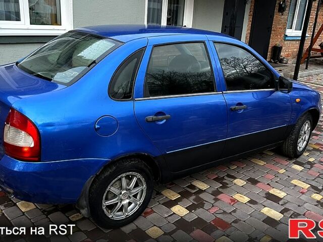 Синий ВАЗ Kalina, объемом двигателя 1.6 л и пробегом 253 тыс. км за 1299 $, фото 7 на Automoto.ua