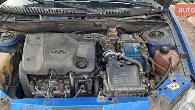 Синий ВАЗ Калина, объемом двигателя 1.6 л и пробегом 253 тыс. км за 1500 $, фото 1 на Automoto.ua