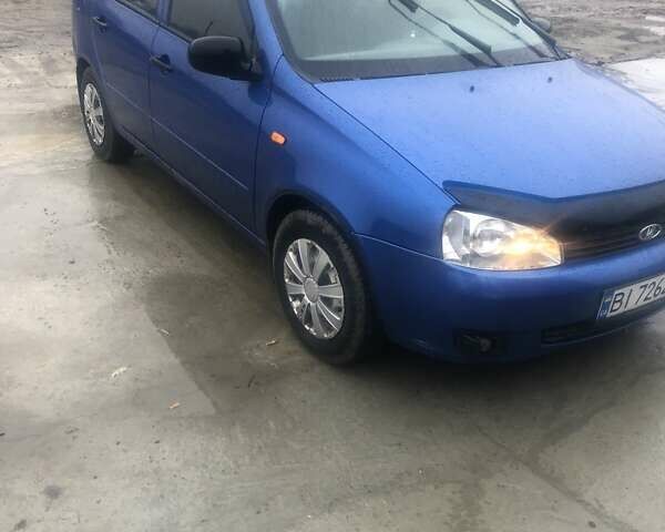 Синий ВАЗ Калина, объемом двигателя 1.6 л и пробегом 190 тыс. км за 2100 $, фото 2 на Automoto.ua