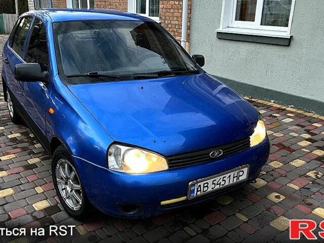 Синий ВАЗ Kalina, объемом двигателя 1.6 л и пробегом 253 тыс. км за 1299 $, фото 2 на Automoto.ua