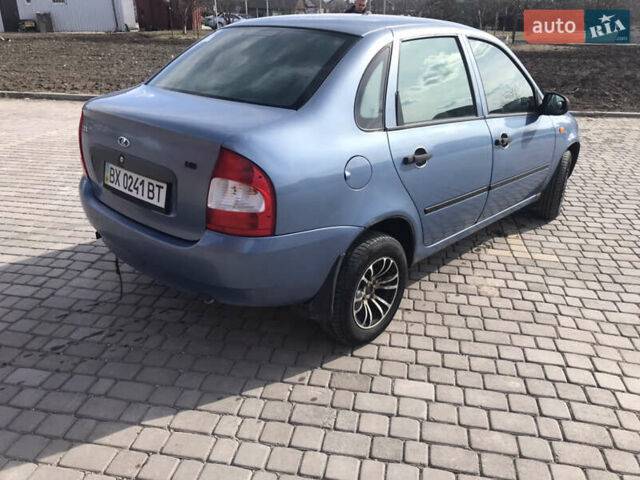 Синий ВАЗ Калина, объемом двигателя 1.6 л и пробегом 138 тыс. км за 1300 $, фото 3 на Automoto.ua