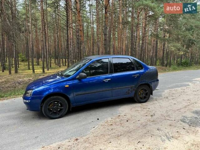 Синий ВАЗ Калина, объемом двигателя 1.6 л и пробегом 250 тыс. км за 1100 $, фото 14 на Automoto.ua
