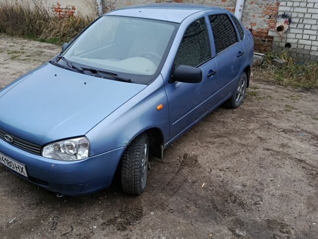 Синий ВАЗ Калина, объемом двигателя 1.6 л и пробегом 216 тыс. км за 1700 $, фото 1 на Automoto.ua