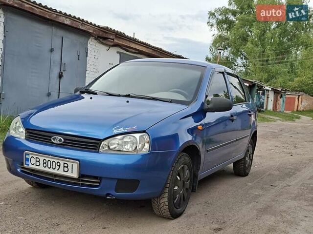 Синий ВАЗ Калина, объемом двигателя 1.6 л и пробегом 187 тыс. км за 2800 $, фото 5 на Automoto.ua
