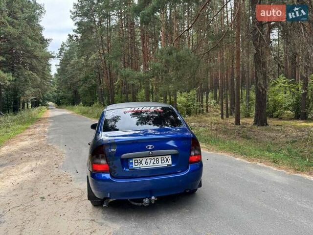 Синий ВАЗ Калина, объемом двигателя 1.6 л и пробегом 250 тыс. км за 1100 $, фото 12 на Automoto.ua