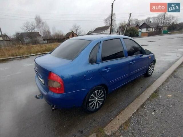 Синий ВАЗ Калина, объемом двигателя 1.6 л и пробегом 214 тыс. км за 1450 $, фото 16 на Automoto.ua