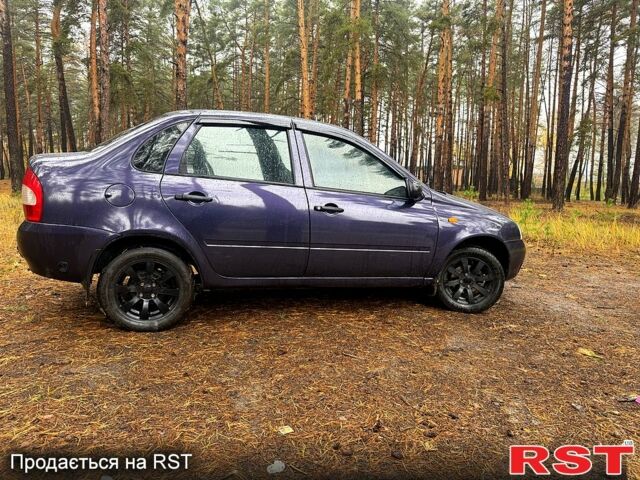 Синий ВАЗ Kalina, объемом двигателя 1.6 л и пробегом 77 тыс. км за 1800 $, фото 7 на Automoto.ua