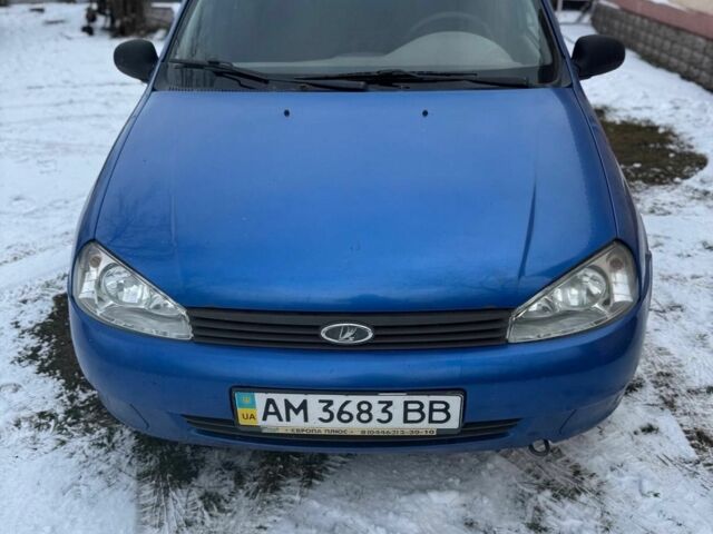 Синий ВАЗ Калина, объемом двигателя 1.6 л и пробегом 185 тыс. км за 1500 $, фото 2 на Automoto.ua