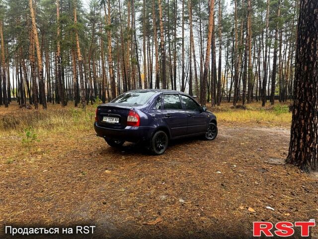 Синий ВАЗ Kalina, объемом двигателя 1.6 л и пробегом 77 тыс. км за 1800 $, фото 6 на Automoto.ua