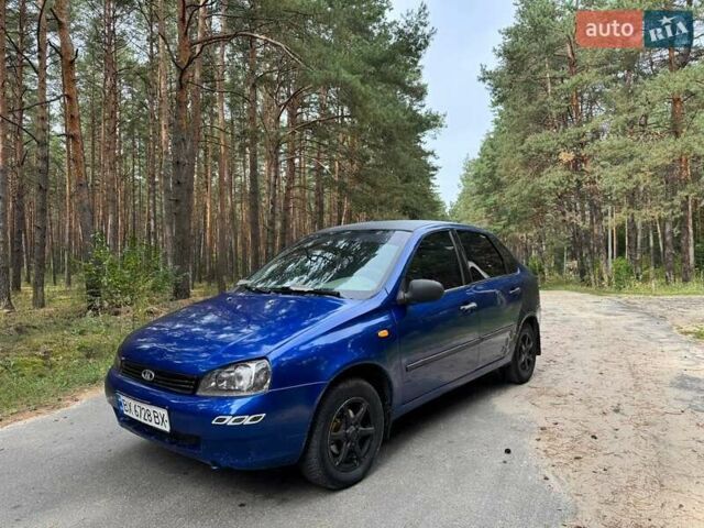 Синий ВАЗ Калина, объемом двигателя 1.6 л и пробегом 250 тыс. км за 1100 $, фото 15 на Automoto.ua