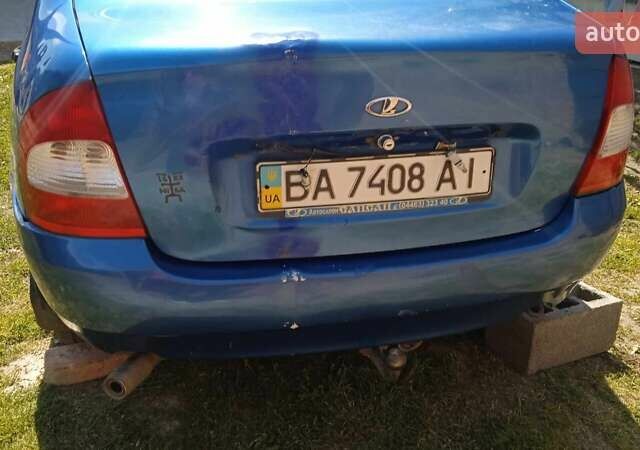 Синий ВАЗ Калина, объемом двигателя 1.6 л и пробегом 250 тыс. км за 1500 $, фото 4 на Automoto.ua