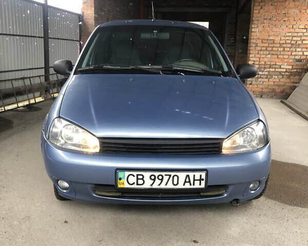 Синий ВАЗ Калина, объемом двигателя 1.6 л и пробегом 385 тыс. км за 1900 $, фото 1 на Automoto.ua