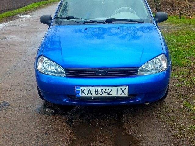 Синій ВАЗ Kalina, об'ємом двигуна 1.6 л та пробігом 200 тис. км за 1900 $, фото 1 на Automoto.ua