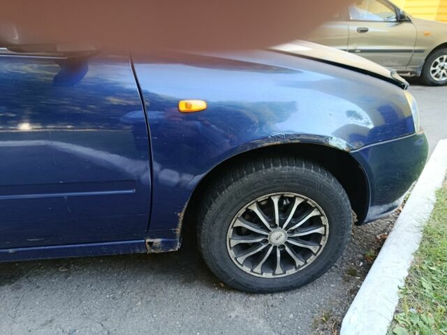 Синий ВАЗ Калина, объемом двигателя 1 л и пробегом 240 тыс. км за 1000 $, фото 2 на Automoto.ua