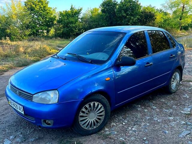 Синий ВАЗ Kalina, объемом двигателя 1.6 л и пробегом 300 тыс. км за 2350 $, фото 8 на Automoto.ua