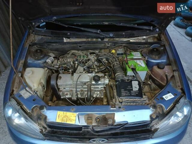 Синий ВАЗ Калина, объемом двигателя 1.6 л и пробегом 116 тыс. км за 2100 $, фото 5 на Automoto.ua