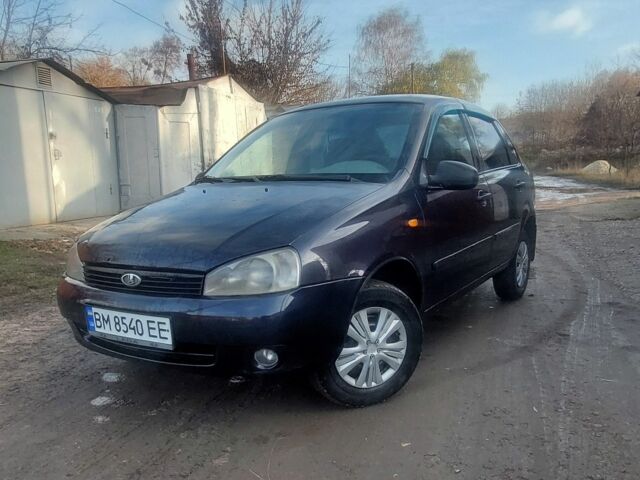 Синій ВАЗ Калина, об'ємом двигуна 1.6 л та пробігом 193 тис. км за 1650 $, фото 1 на Automoto.ua