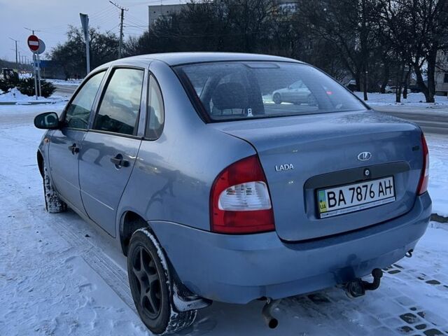 Синий ВАЗ Калина, объемом двигателя 1.6 л и пробегом 210 тыс. км за 1250 $, фото 3 на Automoto.ua