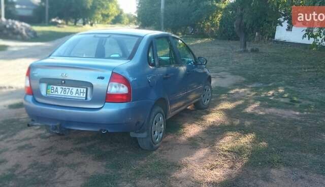 ВАЗ Калина 2007 в Кропивницком (Кировограде) на Automoto.ua Синий ВАЗ Калина, объемом двигателя 1.6 л и пробегом 200 тыс. км за 1700 $, фото 4 на Automoto.ua