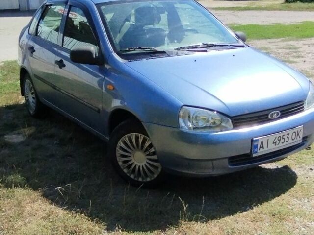 Синий ВАЗ Калина, объемом двигателя 1.6 л и пробегом 95 тыс. км за 2000 $, фото 3 на Automoto.ua