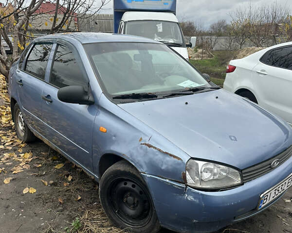 Синий ВАЗ Калина, объемом двигателя 1.6 л и пробегом 240 тыс. км за 1200 $, фото 1 на Automoto.ua