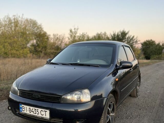 Синий ВАЗ Калина, объемом двигателя 1.6 л и пробегом 200 тыс. км за 1595 $, фото 1 на Automoto.ua