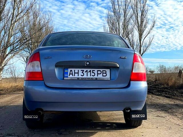Синий ВАЗ Kalina, объемом двигателя 1.6 л и пробегом 190 тыс. км за 2200 $, фото 1 на Automoto.ua