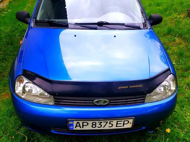 Синий ВАЗ Kalina, объемом двигателя 1.6 л и пробегом 148 тыс. км за 1500 $, фото 3 на Automoto.ua