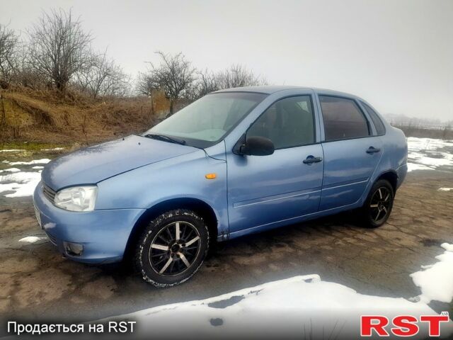 Синий ВАЗ Kalina, объемом двигателя 16 л и пробегом 257 тыс. км за 1600 $, фото 3 на Automoto.ua
