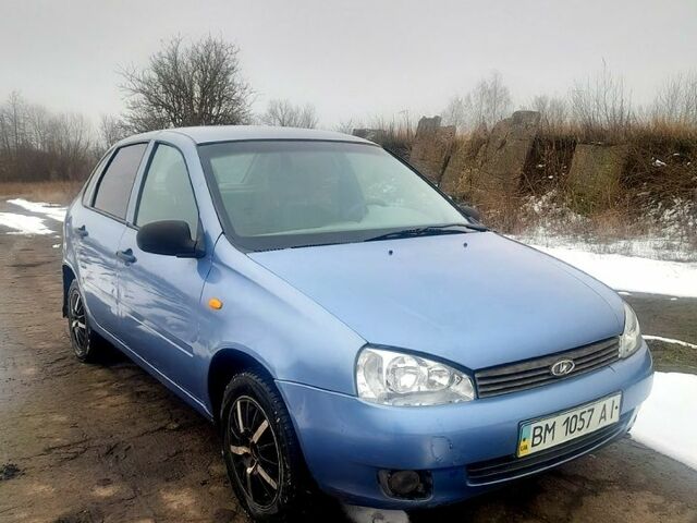 Синий ВАЗ Kalina, объемом двигателя 16 л и пробегом 257 тыс. км за 1600 $, фото 2 на Automoto.ua