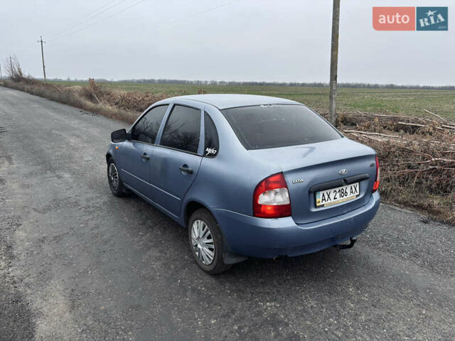 Синий ВАЗ Калина, объемом двигателя 1.6 л и пробегом 262 тыс. км за 1599 $, фото 4 на Automoto.ua