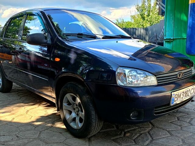 Синій ВАЗ Kalina, об'ємом двигуна 1.6 л та пробігом 200 тис. км за 1750 $, фото 1 на Automoto.ua
