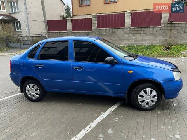 Синий ВАЗ Калина, объемом двигателя 1.6 л и пробегом 130 тыс. км за 2100 $, фото 7 на Automoto.ua