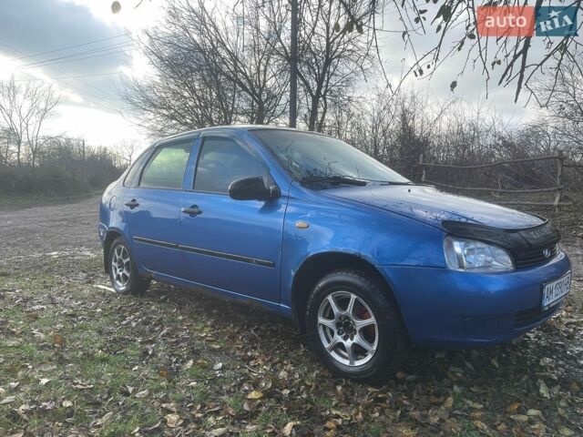 Синий ВАЗ Калина, объемом двигателя 1.6 л и пробегом 205 тыс. км за 1550 $, фото 2 на Automoto.ua