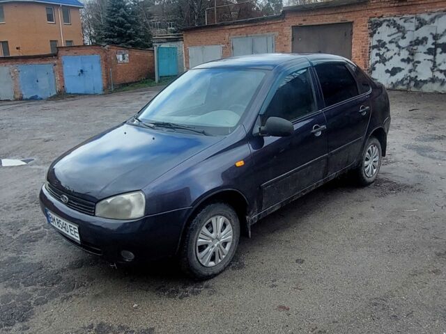 Синій ВАЗ Калина, об'ємом двигуна 1.6 л та пробігом 193 тис. км за 1650 $, фото 4 на Automoto.ua