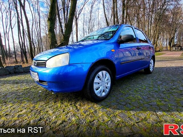 Синій ВАЗ Kalina, об'ємом двигуна 1.4 л та пробігом 200 тис. км за 2200 $, фото 1 на Automoto.ua