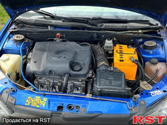 Синий ВАЗ Kalina, объемом двигателя 16 л и пробегом 127 тыс. км за 1600 $, фото 11 на Automoto.ua