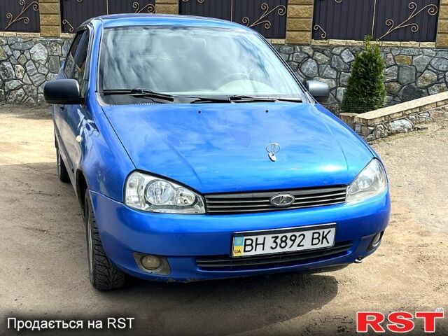 Синий ВАЗ Kalina, объемом двигателя 16 л и пробегом 127 тыс. км за 1600 $, фото 5 на Automoto.ua