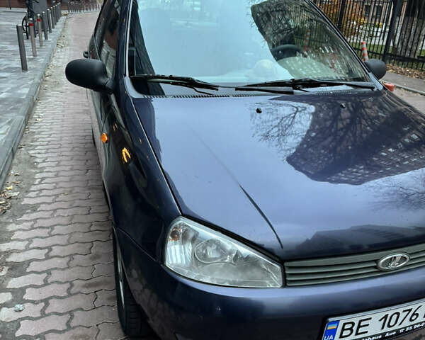 Синий ВАЗ Калина, объемом двигателя 1.39 л и пробегом 116 тыс. км за 2335 $, фото 1 на Automoto.ua