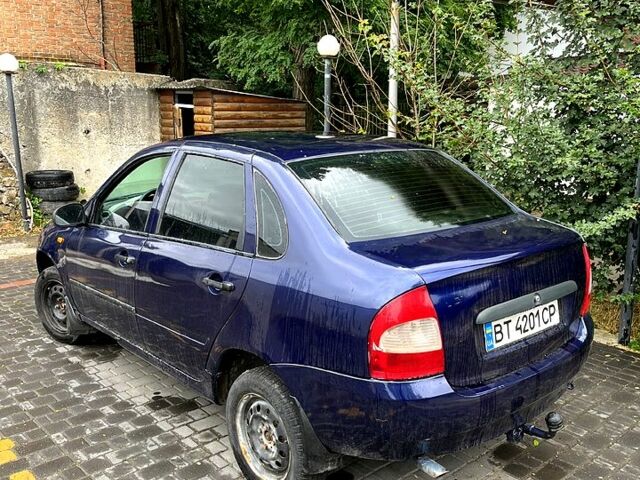 Синій ВАЗ Kalina, об'ємом двигуна 1.4 л та пробігом 200 тис. км за 1350 $, фото 2 на Automoto.ua