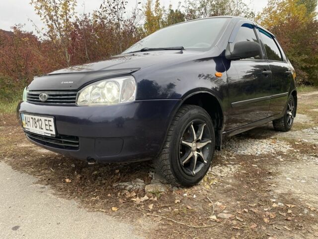 Синий ВАЗ Калина, объемом двигателя 1.4 л и пробегом 116 тыс. км за 1800 $, фото 19 на Automoto.ua