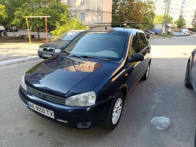 Синий ВАЗ Калина, объемом двигателя 1.4 л и пробегом 184 тыс. км за 1600 $, фото 12 на Automoto.ua