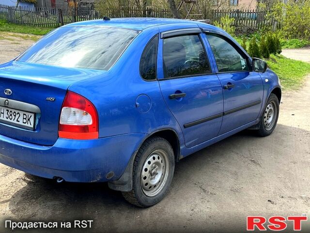 Синий ВАЗ Kalina, объемом двигателя 16 л и пробегом 127 тыс. км за 1600 $, фото 6 на Automoto.ua