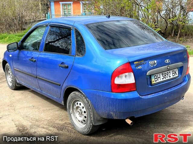 Синий ВАЗ Kalina, объемом двигателя 16 л и пробегом 127 тыс. км за 1600 $, фото 7 на Automoto.ua