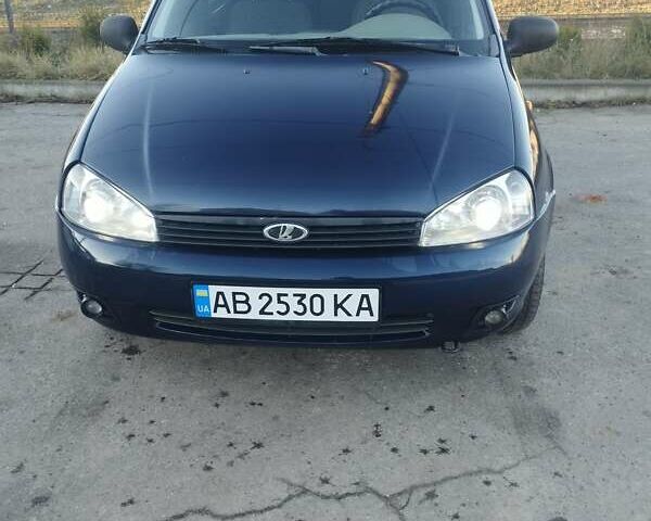 Синий ВАЗ Калина, объемом двигателя 1.39 л и пробегом 122 тыс. км за 1700 $, фото 1 на Automoto.ua