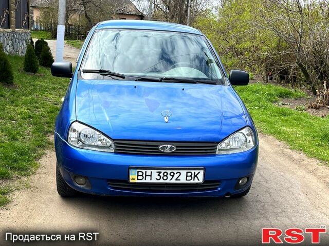 Синий ВАЗ Kalina, объемом двигателя 16 л и пробегом 127 тыс. км за 1600 $, фото 1 на Automoto.ua