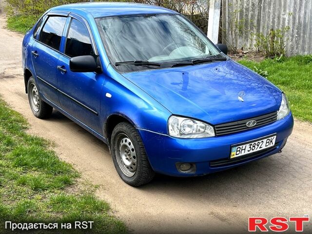 Синий ВАЗ Kalina, объемом двигателя 16 л и пробегом 127 тыс. км за 1600 $, фото 2 на Automoto.ua